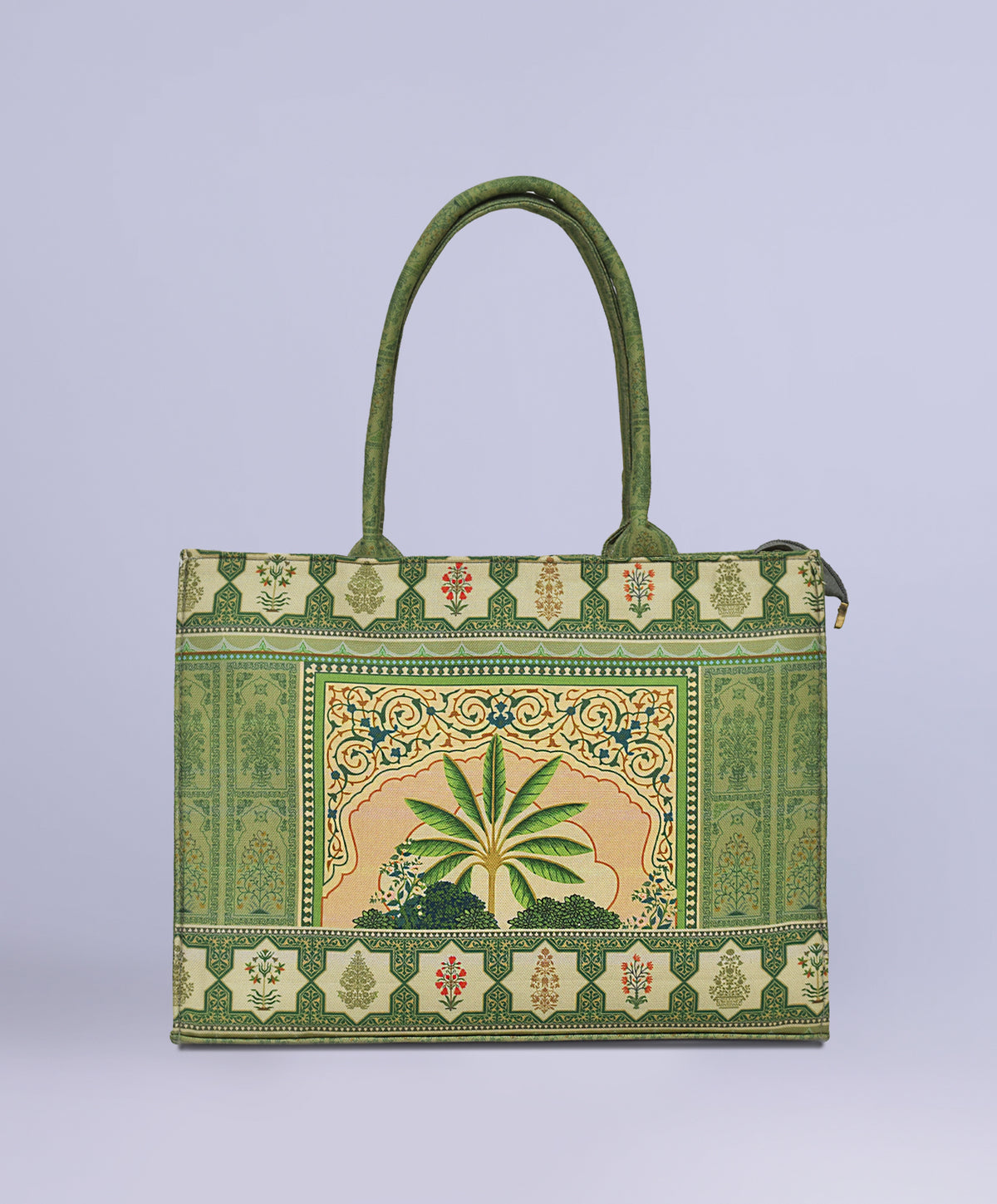 Royal Oasis Tote + Crochet Watermelon