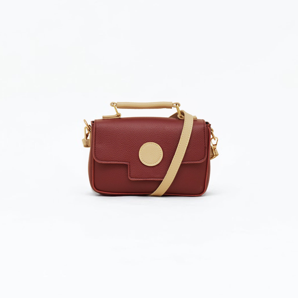 Luxe Dot Maroon