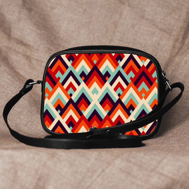 Multicolor Mandala Print Sling Bag