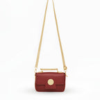 Luxe Dot Maroon