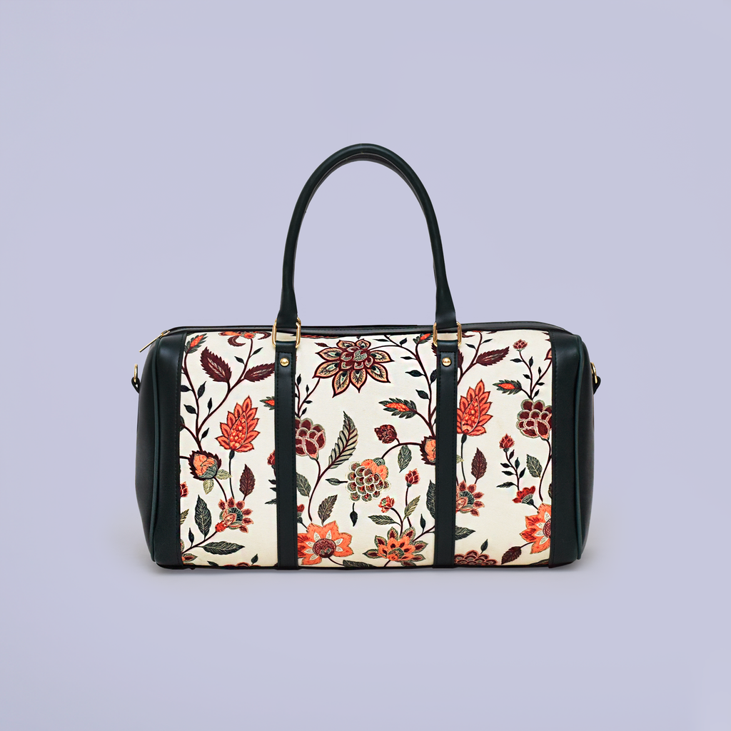 Gulzar Noir Canvas Duffle