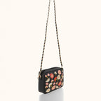 Embroidered Charm Black
