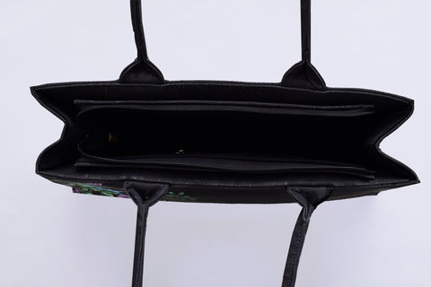 Midnight Blossom Tote