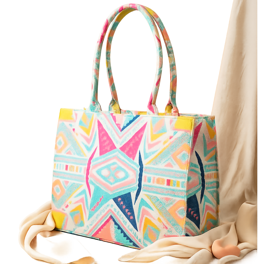 Totewear Canvas Tote Candy Vibes