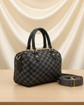Midnight Royal Check Mini Crossbody