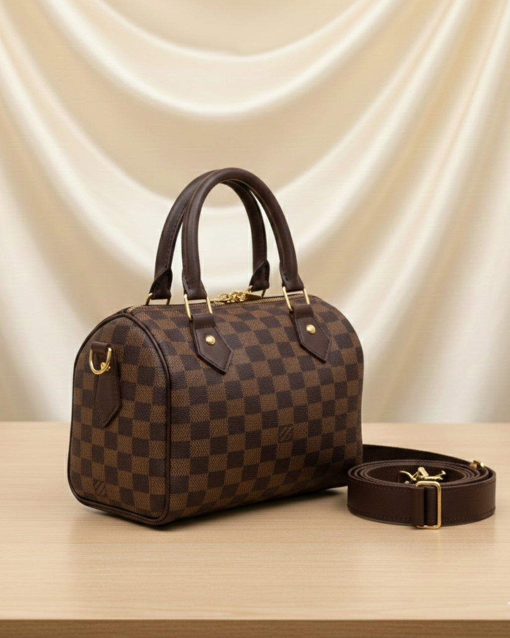 Totewear Mini Handbag Brownie Affair Check