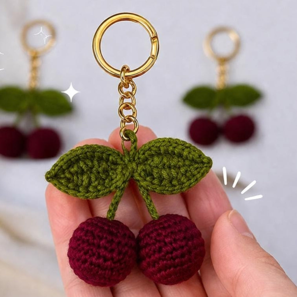 Crochet Cherry
