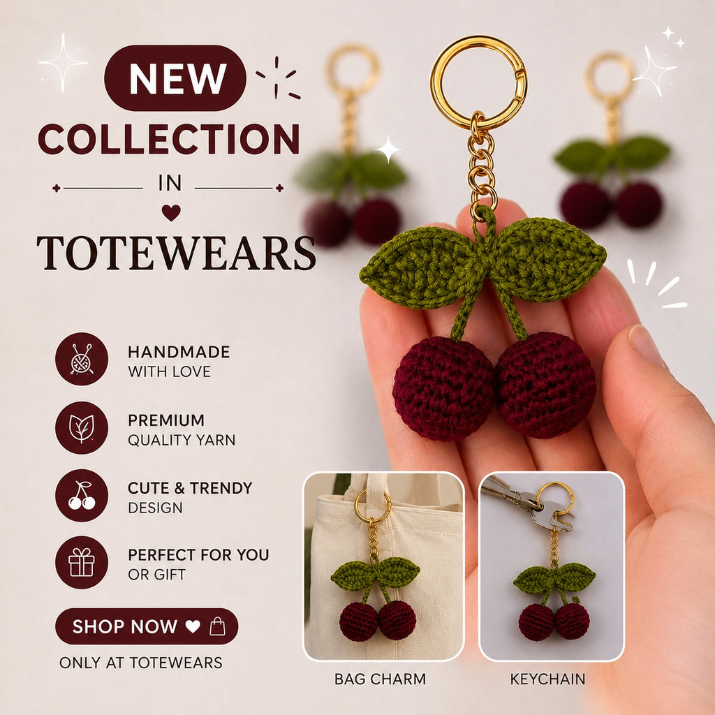 Graflora + Crochet Cherry