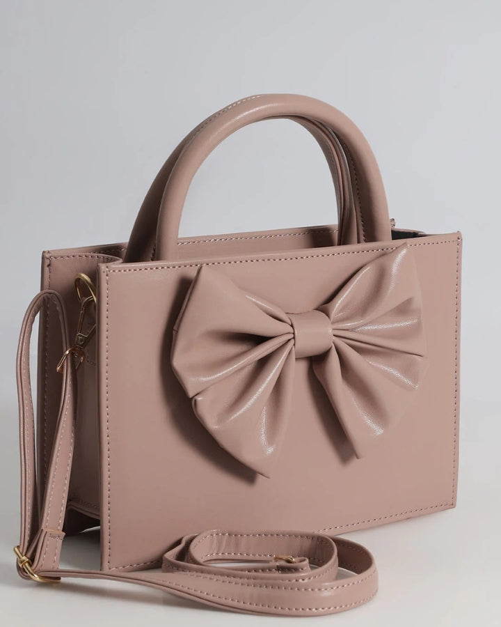 Bow Pink Crossbody
