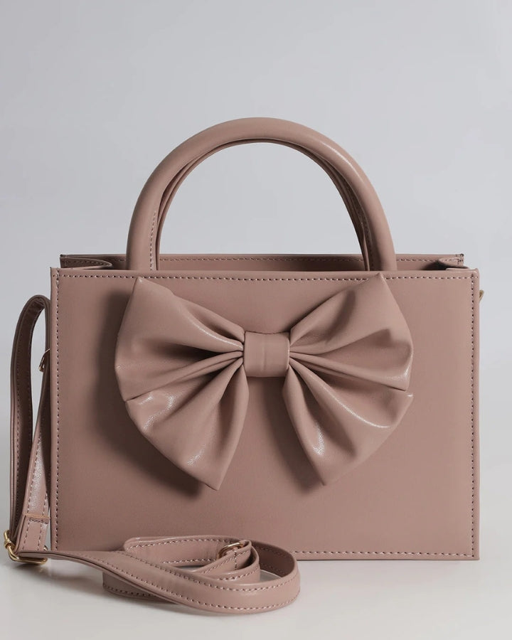 Bow Pink Crossbody