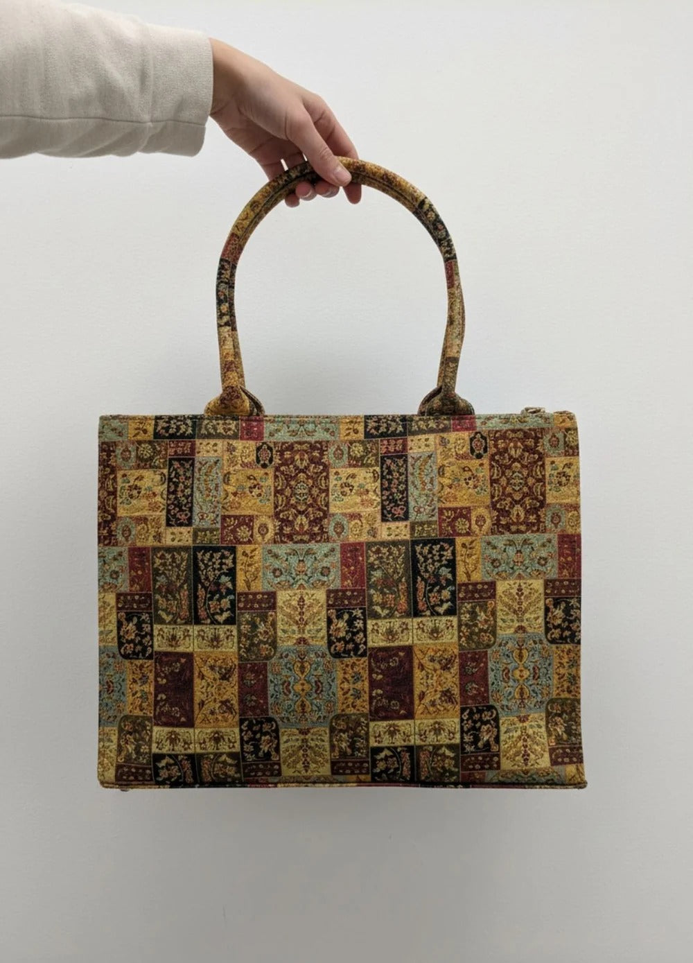 Totewear Mini Canvas Tote Gilded Weave